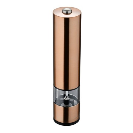 Elektrický mlýnek na pepř a sůl Bergner BG-48522-CP 22 cm Copper
