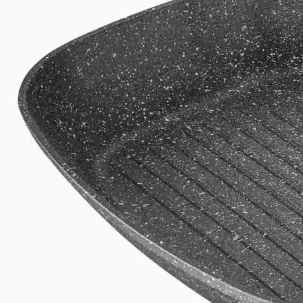 Pánev grilovací s nepřilnavým povrchem Bergner BG-8520-MBG 28 cm Orion (2)