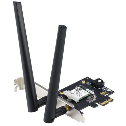 Wi-Fi adaptér Asus PCE-AXE5400 AXE5400 PCIe Wi-Fi 6E, Bluetooth 5.2