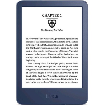Čtečka e-knih Amazon Kindle Paperwhite 5 2021 16 GB s reklamou - modrá