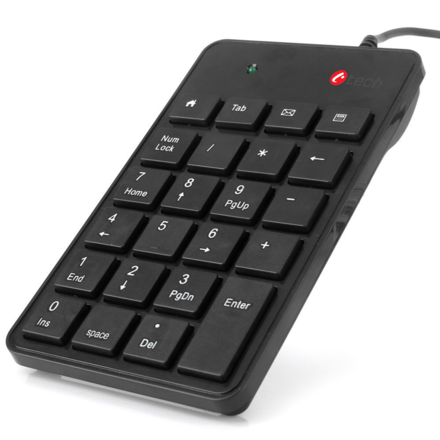 Počítačová klávesnice C-Tech KBN-01, numerická - černá