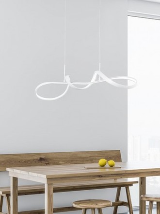 Stropní svítidlo Trio (R37091131) Perugia LED/37W 4500lm  4000K, IP44 Bílá kov stmívatelné (1)