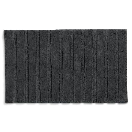 Koupelnová předložka Kela KL-23596 Megan 80x50 cm bavlněná žula šedá