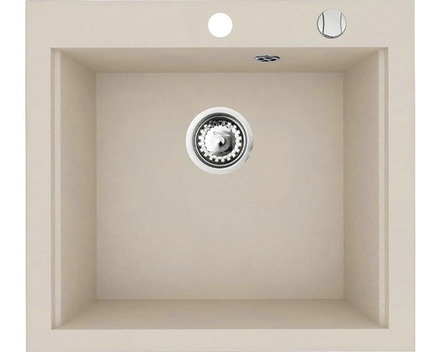 Granitový kuchyňský dřez Pyramis SIROS 57x51,5  1B BEIGE 70084801