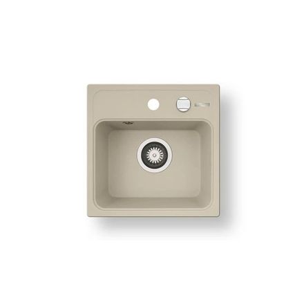 Granitový kuchyňský dřez Pyramis CAMEA MINI (40X40) 1B BEIGE 070013701