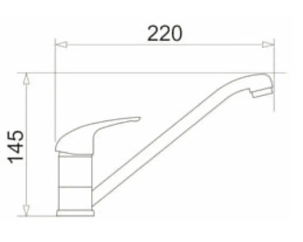 Páková vodovodní baterie Pyramis ASALIA IRON GREY 90933301 (1)