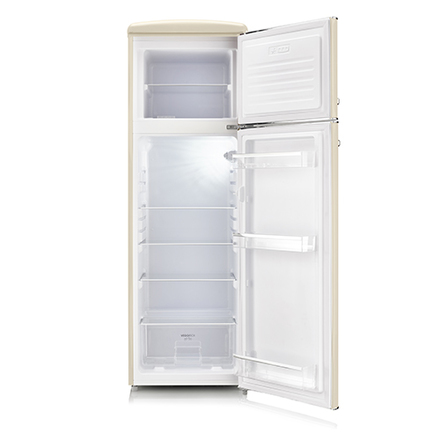 Kombinovaná lednice Severin RKG 8985, retro (2)