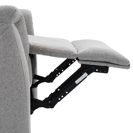 Relaxační křeslo Autronic Relaxační křeslo, manuální ovládání, světle šedá látka (TV-916 SIL2) (20)