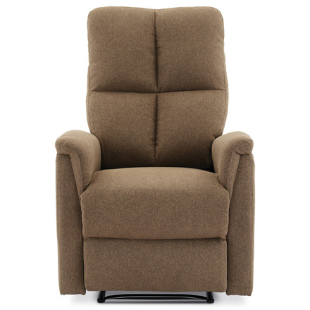 Relaxační křeslo Autronic Relaxační křeslo, manuální ovládání, hnědá látka (TV-916 BR2) (2)