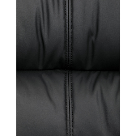 Kancelářská židle Autronic Kancelářská židle, černá ekokůže, taštičkové pružiny, kovový kříž, kolečka na tvrdé podlahy (KA-Y346 BK) (31)