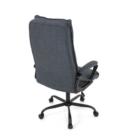 Kancelářské křeslo Autronic Kancelářské křeslo, černá látka, kovový kříž, kolečka na tvrdé podlahy (KA-Y348 BK2) (19)