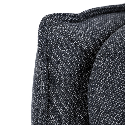 Kancelářské křeslo Autronic Kancelářské křeslo, černá látka, kovový kříž, kolečka na tvrdé podlahy (KA-Y348 BK2) (36)