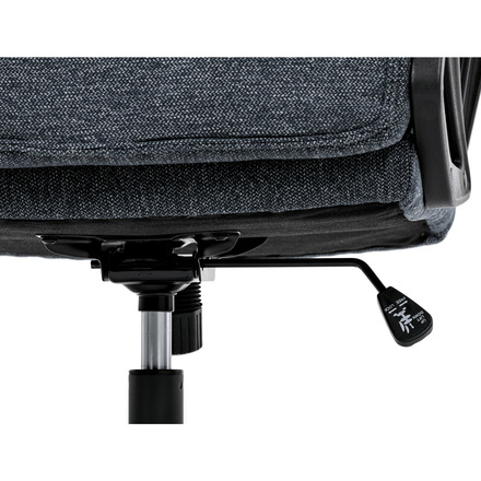 Kancelářské křeslo Autronic Kancelářské křeslo, černá látka, kovový kříž, kolečka na tvrdé podlahy (KA-Y348 BK2) (40)