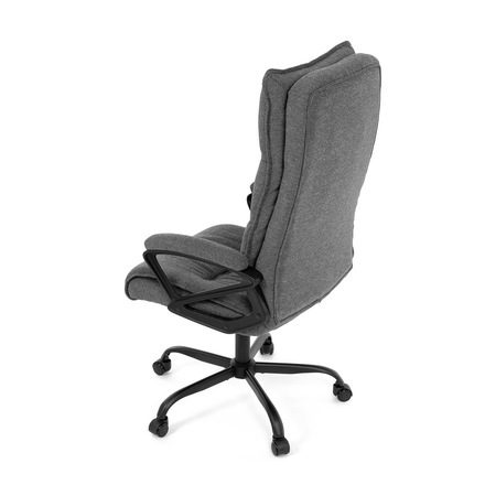 Kancelářské křeslo Autronic Kancelářské křeslo, šedá látka, kovový kříž, kolečka na tvrdé podlahy (KA-Y337 PINK) (16)