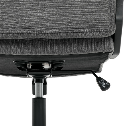 Kancelářské křeslo Autronic Kancelářské křeslo, šedá látka, kovový kříž, kolečka na tvrdé podlahy (KA-Y337 PINK) (38)