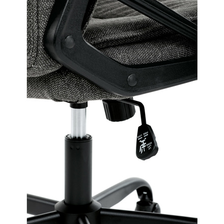 Kancelářské křeslo Autronic Kancelářské křeslo, šedá látka, kovový kříž, kolečka na tvrdé podlahy (KA-Y337 PINK) (39)