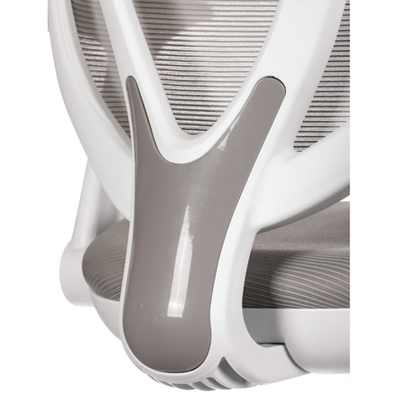 Kancelářská židle Autronic Dětská židle, šedá síťovina, černý plastový kříž, kolečka na tvrdé podlahy (KA-C806 GREY) (19)