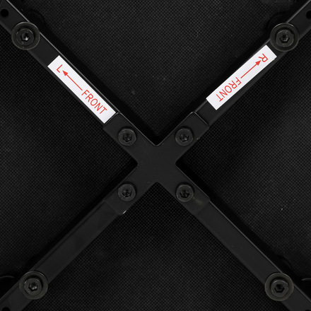 Moderní jídelní židle Autronic Židle jídelní, zelená látka, nohy černý kov (HC-465 GRN2) (31)