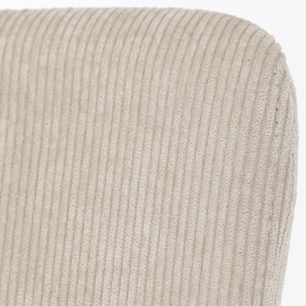 Moderní jídelní židle Autronic Židle jídelní, bílá látka, černý kov (DCL-964 WT2) (27)