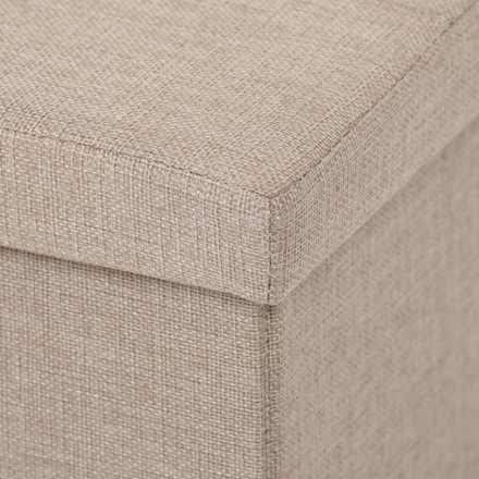 Taburet Autronic Taburet s úložným prostorem, látka krémová (TAB-461 CRM2) (6)