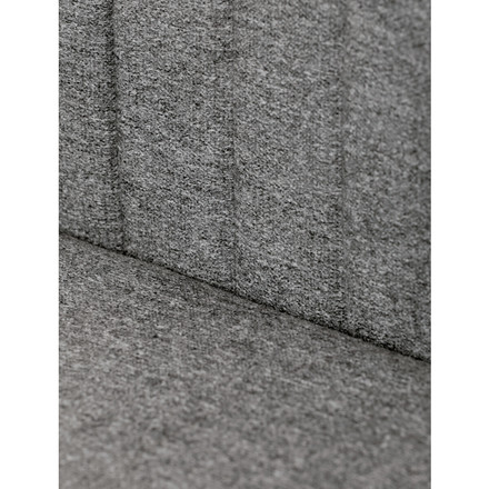 Moderní jídelní židle Autronic Židle jídelní, stříbrná látka, šedé kovové nohy (DCL-379 GREY2) (27)