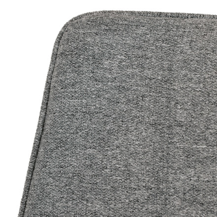 Moderní jídelní židle Autronic Židle jídelní, stříbrná látka, šedé kovové nohy (DCL-379 GREY2) (28)