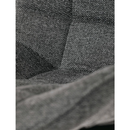 Moderní jídelní židle Autronic Židle jídelní, šedá látka, černé kovové nohy (HC-462 GREY2) (26)