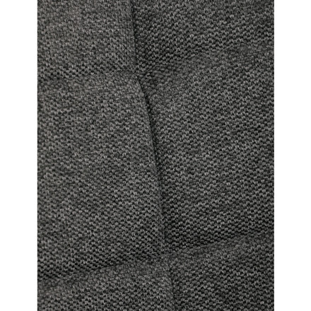 Moderní jídelní židle Autronic Židle jídelní, šedá látka, černé kovové nohy (HC-462 GREY2) (31)