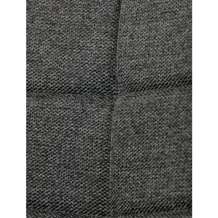 Moderní jídelní židle Autronic Židle jídelní, šedá látka, černé kovové nohy (HC-462 GREY2) (32)