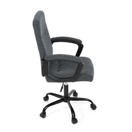 Kancelářské křeslo Autronic Kancelářské křeslo, černá látka, kovový kříž (KA-Y391 BK2) (20)