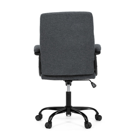 Kancelářské křeslo Autronic Kancelářské křeslo, černá látka, kovový kříž (KA-Y391 BK2) (7)