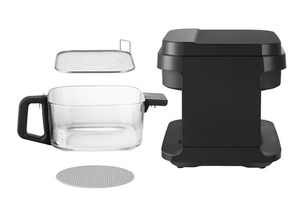 Horkovzdušná fritéza Concept GLASS & FAST 5,5 L FR5500 (3)