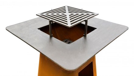 Zahradní gril G21 Montana Corten (5)
