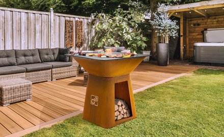 Zahradní gril G21 Montana Corten (12)