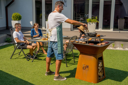 Zahradní gril G21 Montana Corten (14)