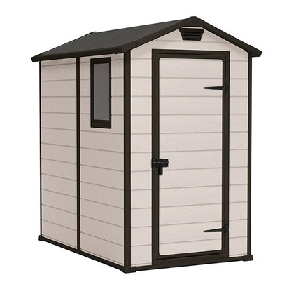 Zahradní domek Keter MANOR 4 x 6 béžový, s podlahou