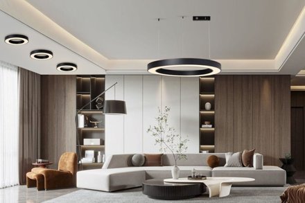 Stropní svítidlo Immax (07209LL) NEO PASTEL SLIM Smart LED 53W + dálkový ovladač Zigbee (4)