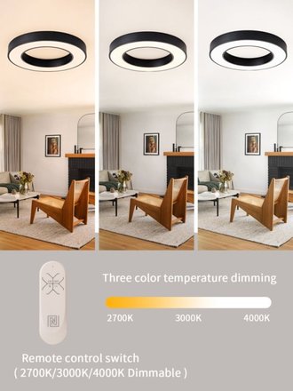 Stropní svítidlo Immax (07209LL) NEO PASTEL SLIM Smart LED 53W + dálkový ovladač Zigbee (5)