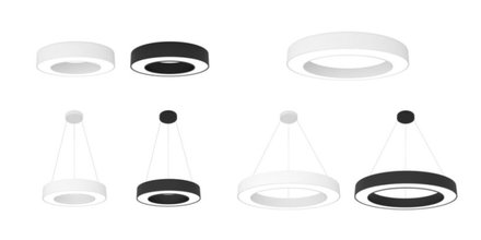 Stropní svítidlo Immax (07209LL) NEO PASTEL SLIM Smart LED 53W + dálkový ovladač Zigbee (9)