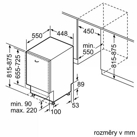Vestaná myčka nádobí Bosch SPV6ZMX17E (6)