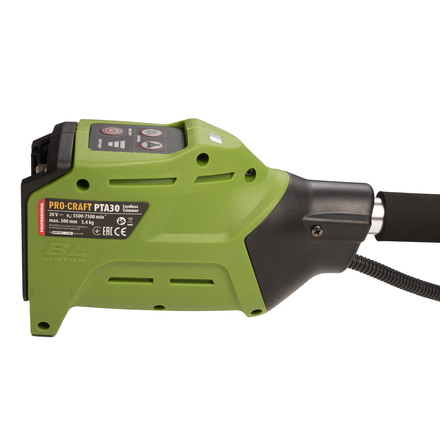Aku křovinořez Procraft PTA30 (bez baterie a nabíječky) (11)