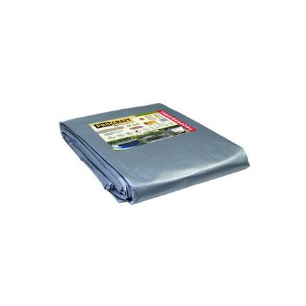 Plachta Procraft ST5x8 200g/m2 nepromokavá s oky 5x8 m stříbrná