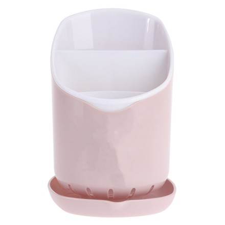 Odkapávač na příbory Excellent KO-010000430ruzo 12 x 11 cm růžový