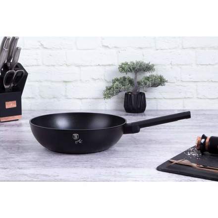 Wok pánev s titanovým povrchem Berlingerhaus BH-7091 28 cm Monaco Collection (2)