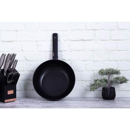 Wok pánev s titanovým povrchem Berlingerhaus BH-7091 28 cm Monaco Collection (3)