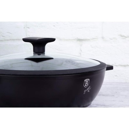 Kastrol s poklicí s titanovým povrchem Berlingerhaus BH-7090 28 cm Monaco Collection (9)