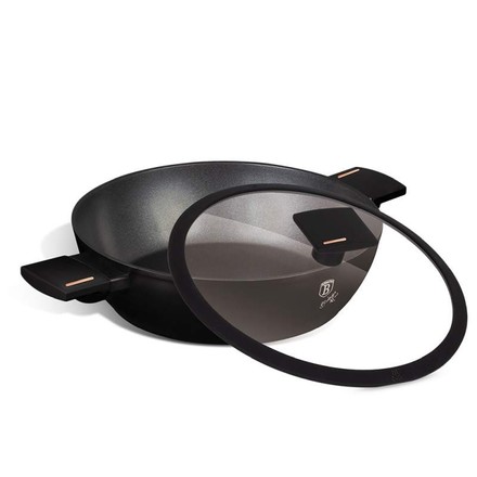 Kastrol s poklicí s titanovým povrchem Berlingerhaus BH-7090 28 cm Monaco Collection (4)