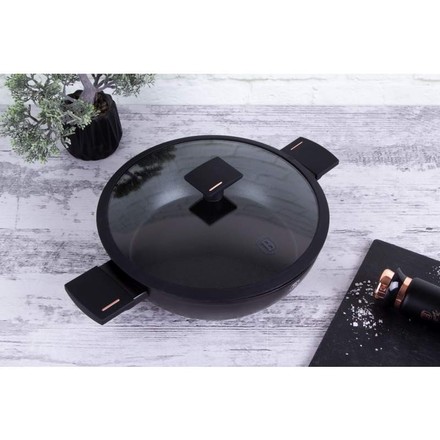 Kastrol s poklicí s titanovým povrchem Berlingerhaus BH-7090 28 cm Monaco Collection (7)