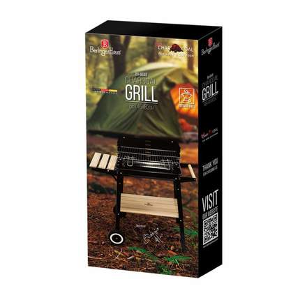 Gril na dřevěné uhlí Berlingerhaus BH-8649 Black (2)