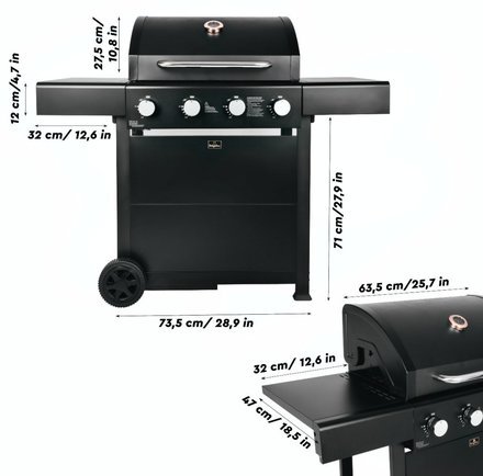 Plynový zahradní gril Berlingerhaus BH-8605 Outdoor 4 hořáky (21)